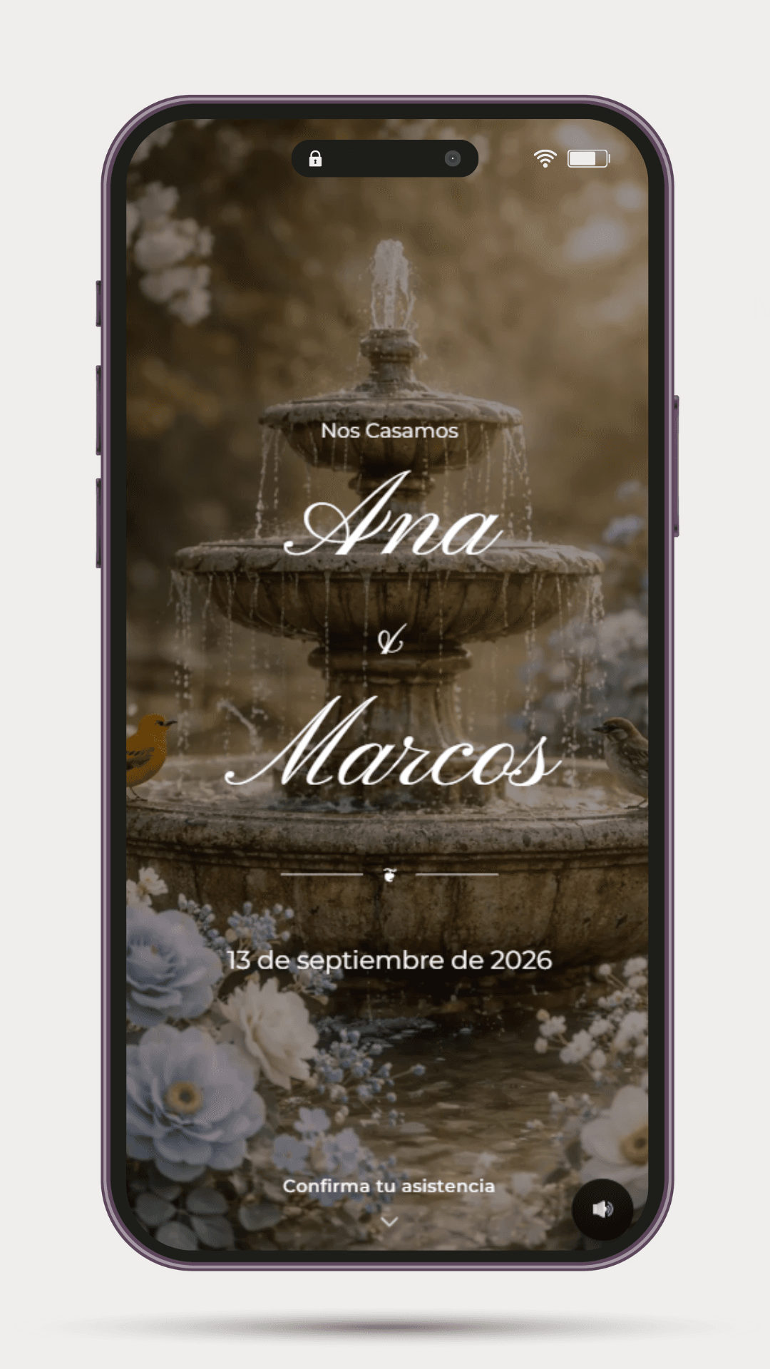 Boda — Invitación digital